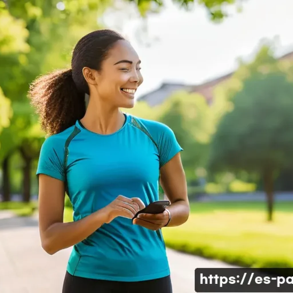 스마트 웨어러블 기기 추천 - **Prompt 1: Seamless Daily Integration and Well-being**
"A candid, high-definition photograph of...