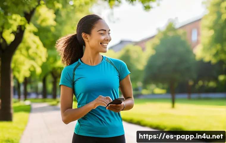 스마트 웨어러블 기기 추천 - **Prompt 1: Seamless Daily Integration and Well-being**
    "A candid, high-definition photograph of...